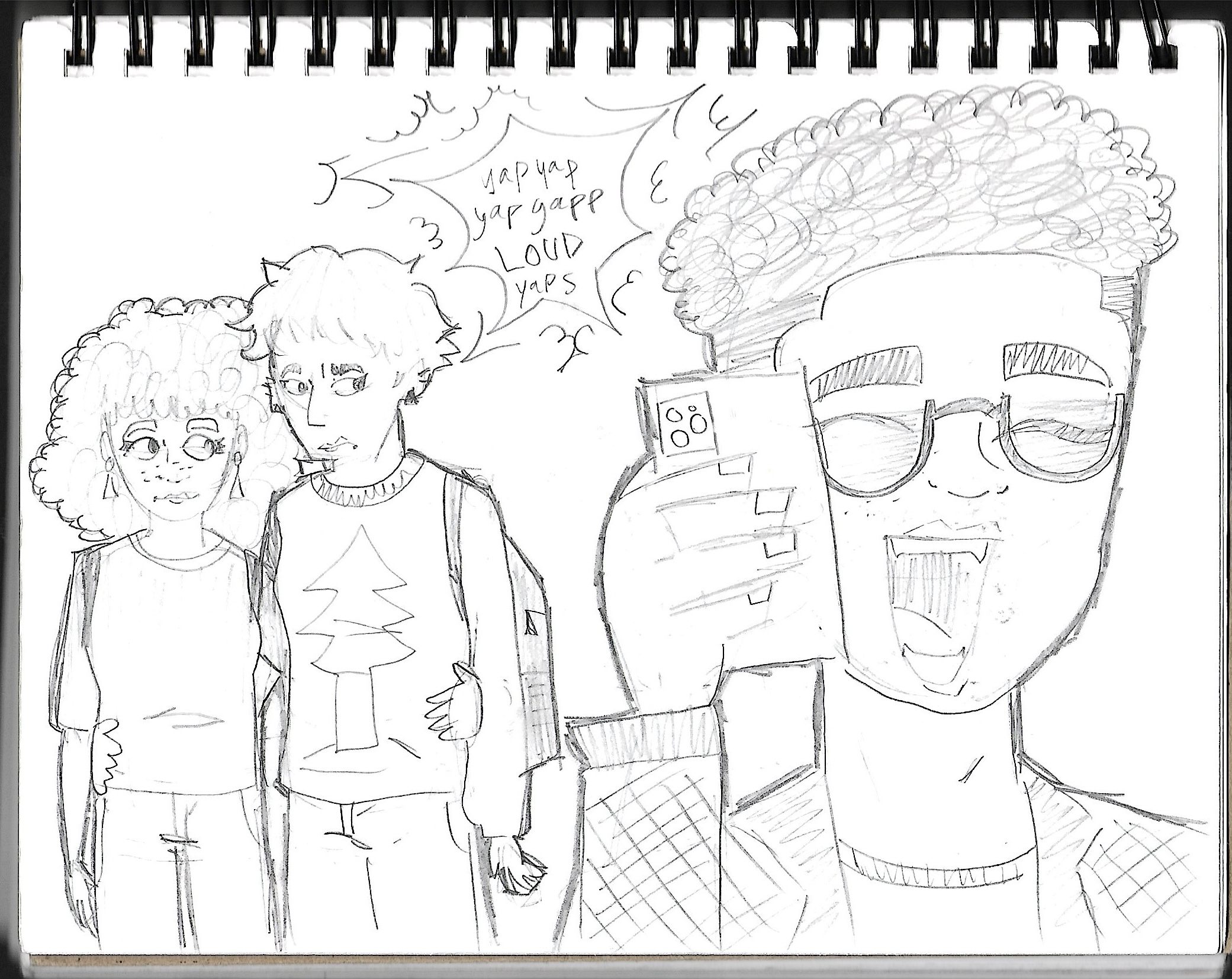 Sketchbook page 77